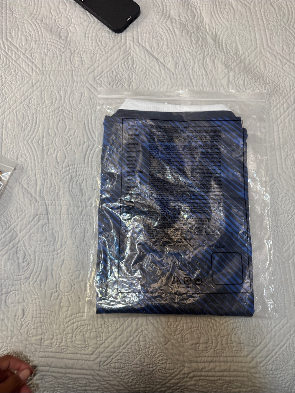 Nike France Men’s Blue Polo Soccer Jersey #6 - Picture 3 of 3